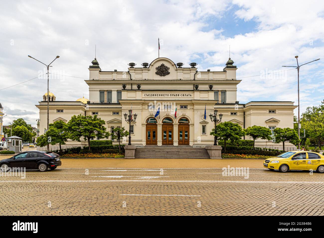 Nationalversammlung der Republik Bulgarien in Sofia Stockfoto
