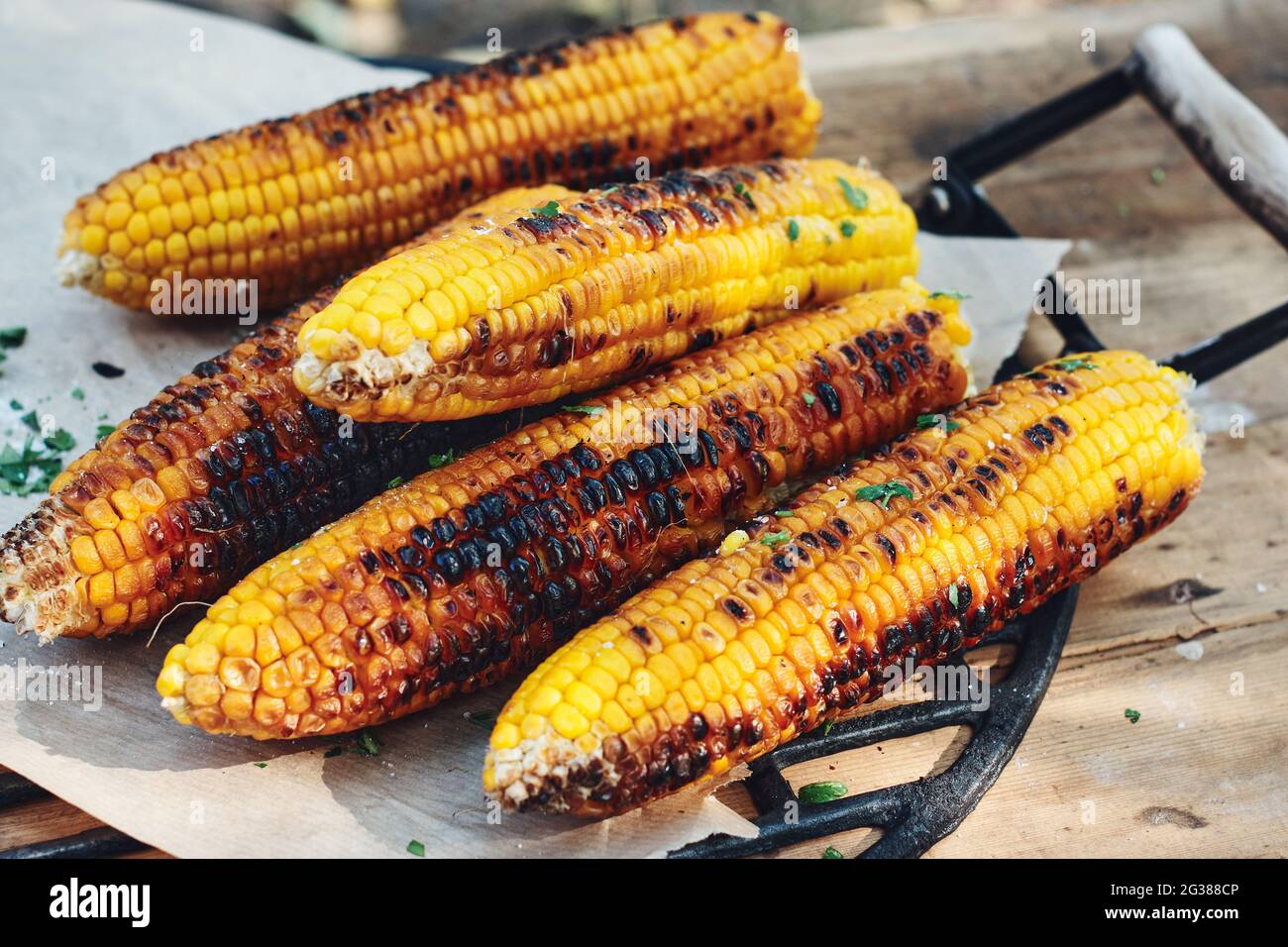 Gerösteter mais auf maiskolben -Fotos und -Bildmaterial in hoher ...