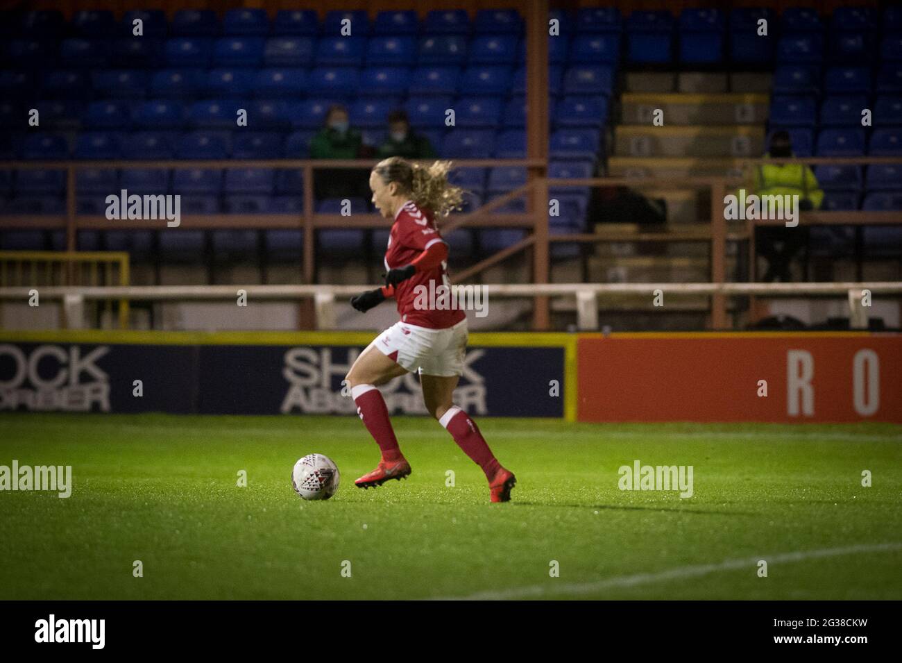 Bath, England 13. Januar 2021. FA Continental League Cup Viertelfinalspiel zwischen Bristol City und Aston Villa. Stockfoto