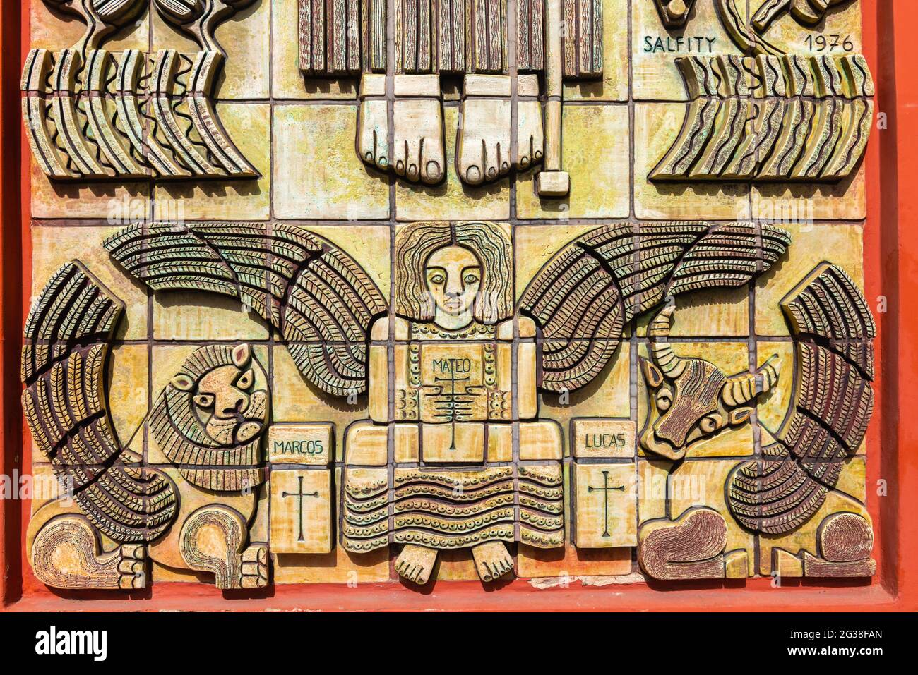 Das neoklassische Museum für Hochgebirgsarchäologie beherbergt Artefakte aus der Inka-Zivilisation, Salta, Provinz Salta, NW-Argentinien, Lateinamerika Stockfoto