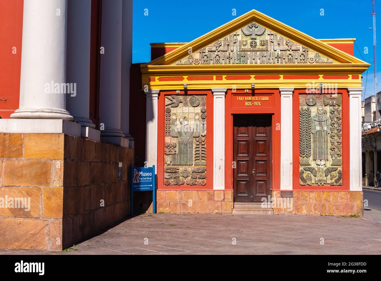 Das neoklassische Museum für Hochgebirgsarchäologie beherbergt Artefakte aus der Inka-Zivilisation, Salta, Provinz Salta, NW Argentine, Lateinamerika Stockfoto