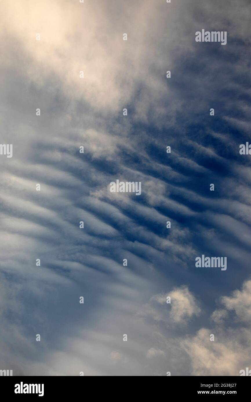 Cirruswolken Stockfoto