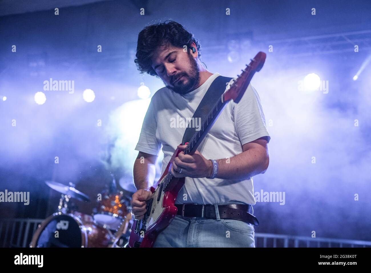 Maren bei Antiga Fàbrica Estrella Damm, Barcelona 12 Jun. 2021. Fotograf: Ale Espaliat Stockfoto