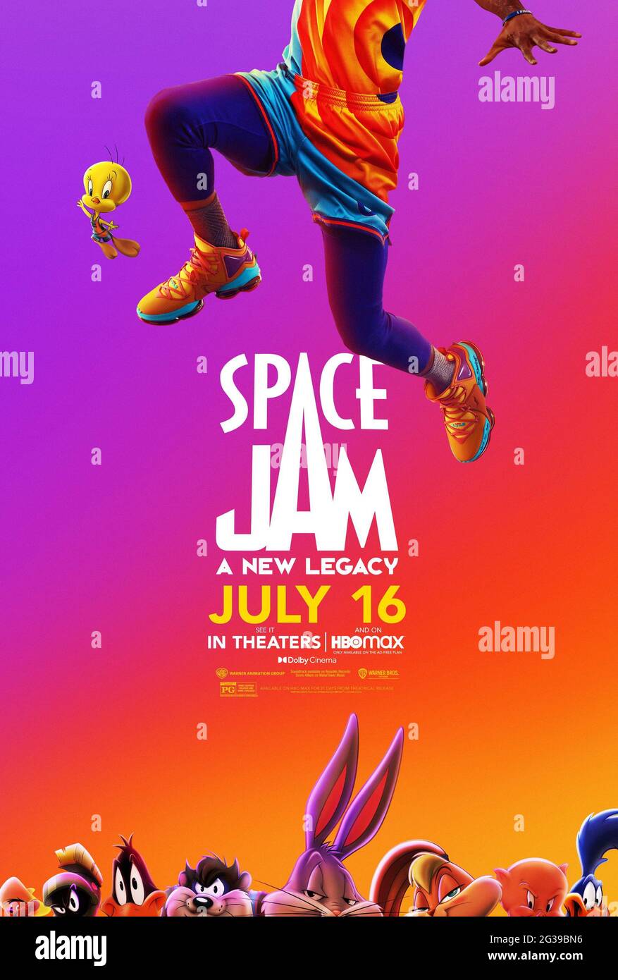lebron space jam tweety