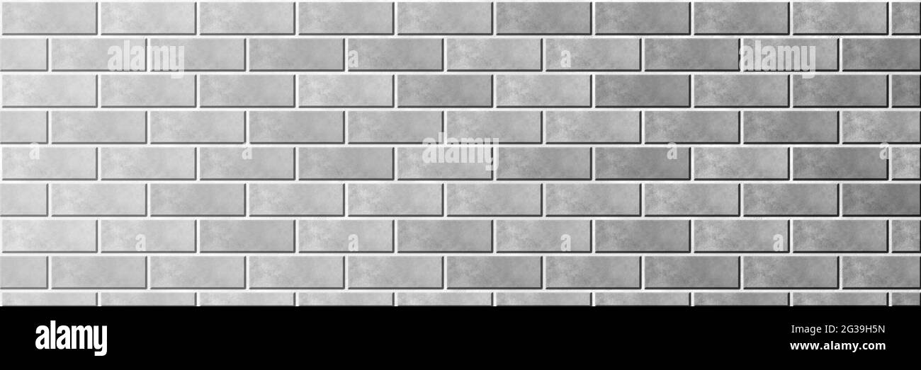 Flache Ziegelwand. Glattes Mauerwerk. Ziegelstruktur Stockfoto