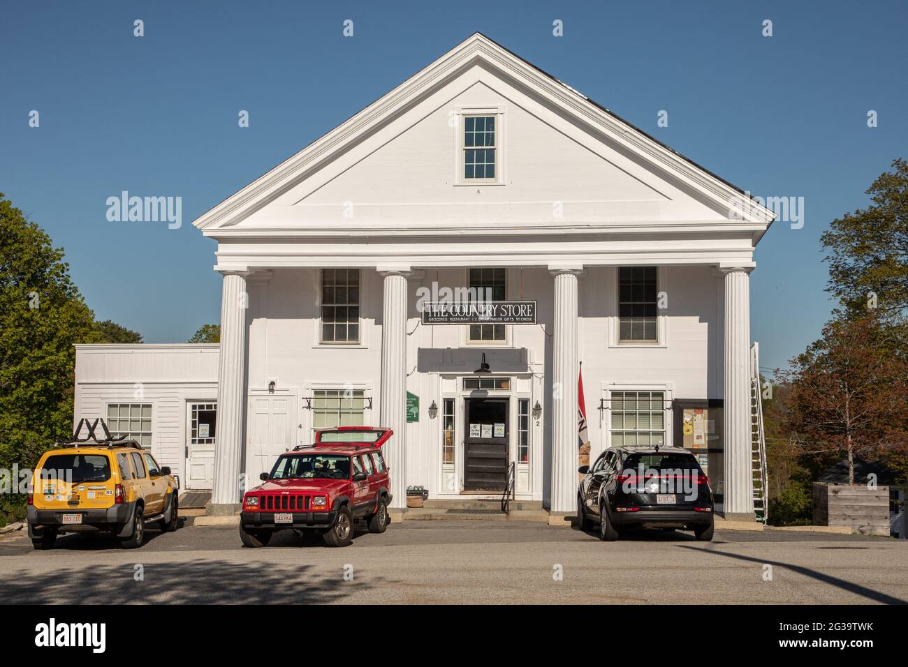 Der Petersham Country Store in Petersham, Massachusetts Country Store Stockfoto