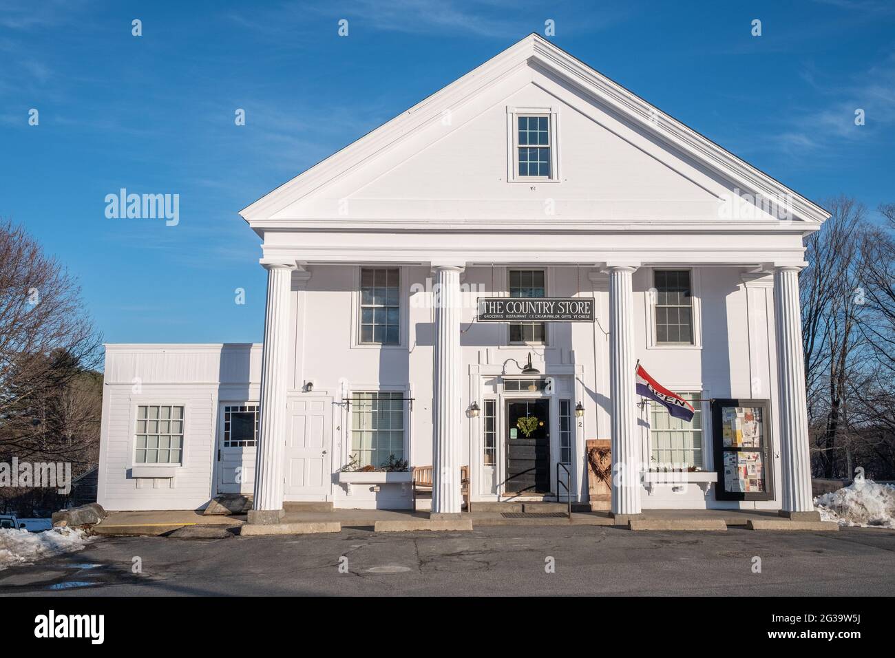 Der Petersham Country Store in Petersham, Massachusetts Country Store Stockfoto