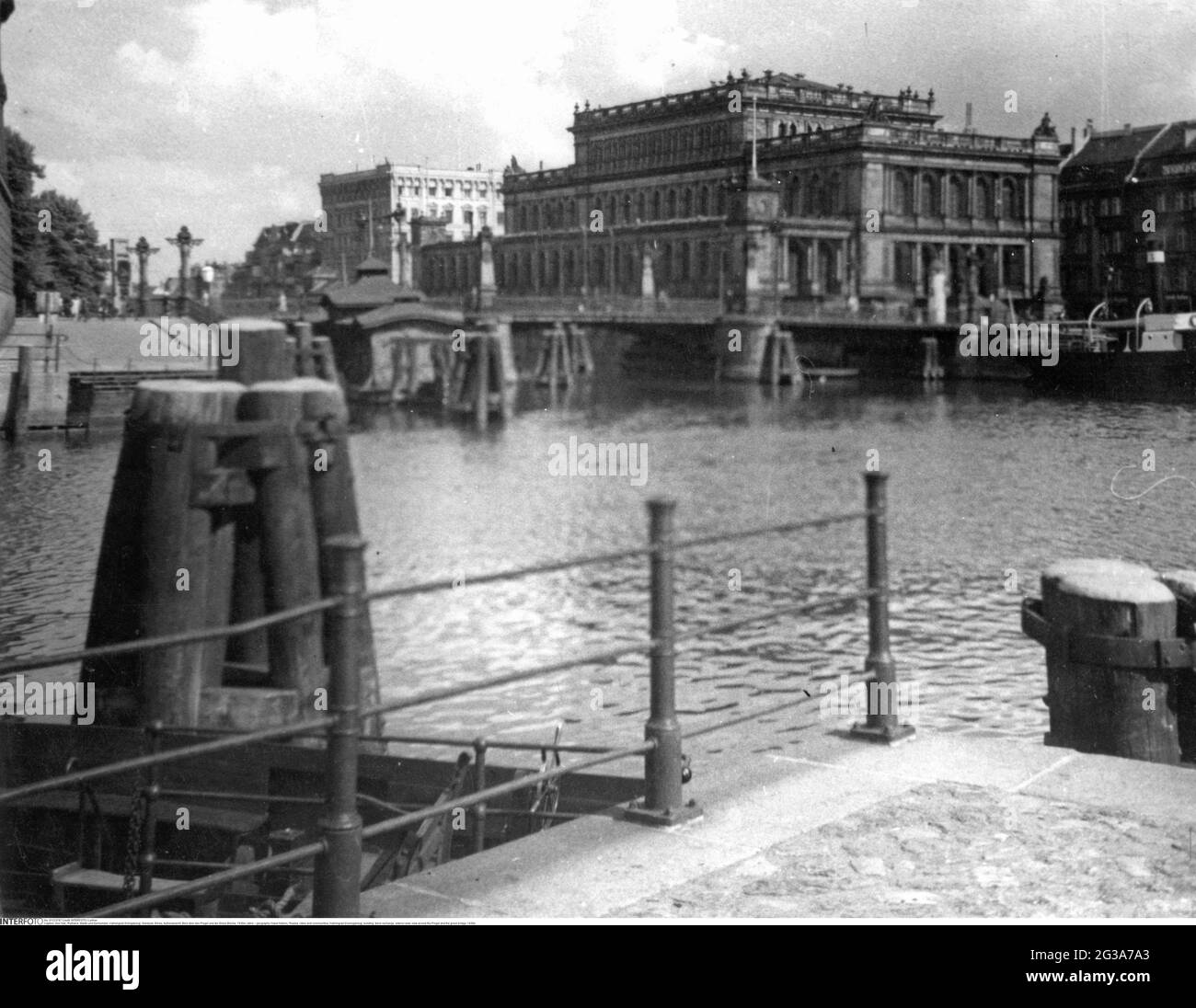 Geographie / Reisen historisch, Russland, Städte und Gemeinden, Königsberg, Gebäude, Börse, Außenansicht, NUR REDAKTIONELLE VERWENDUNG Stockfoto