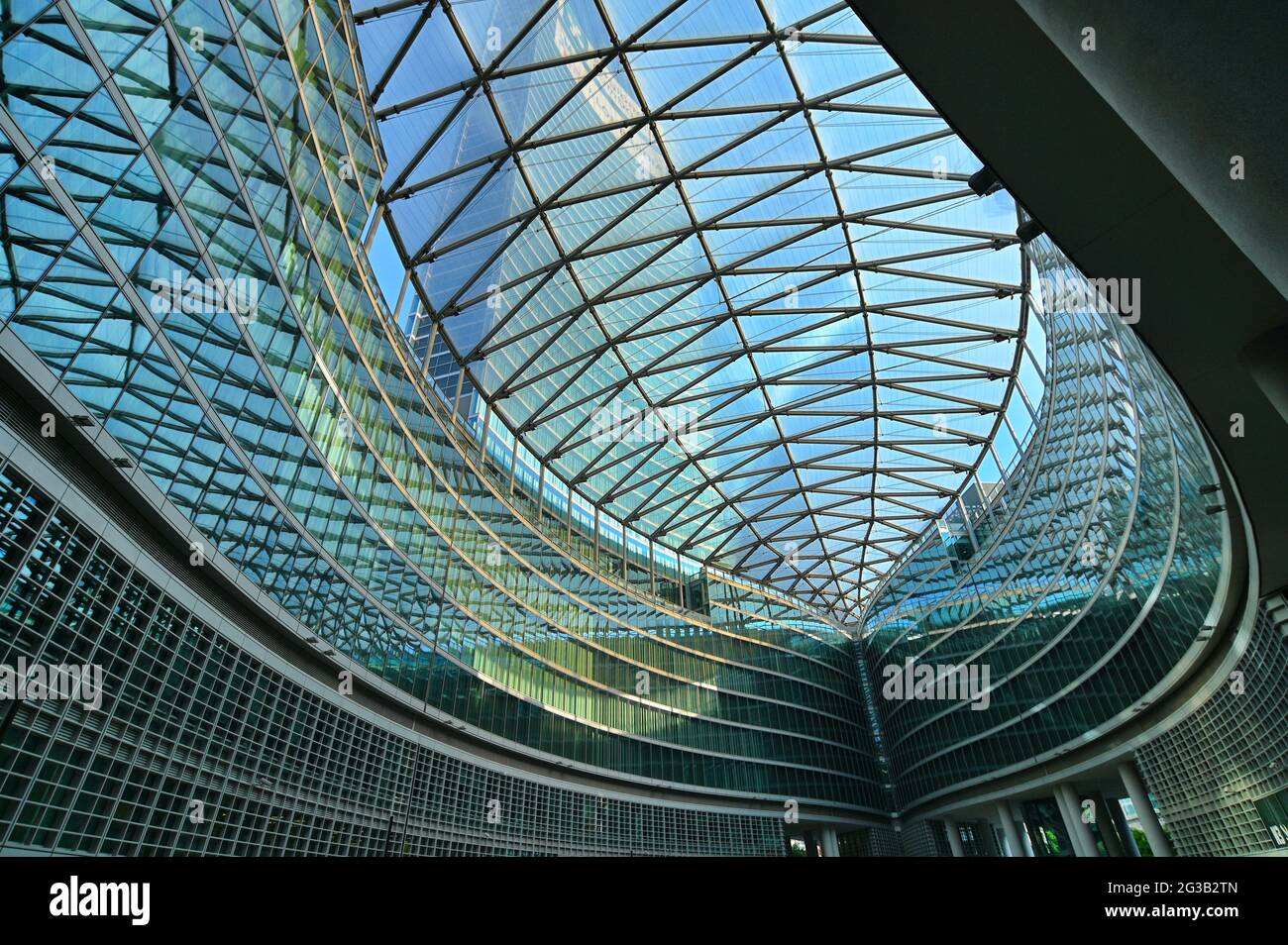 Detail der Region Lombardei Regierung Wolkenkratzer Mailand Italien Stockfoto