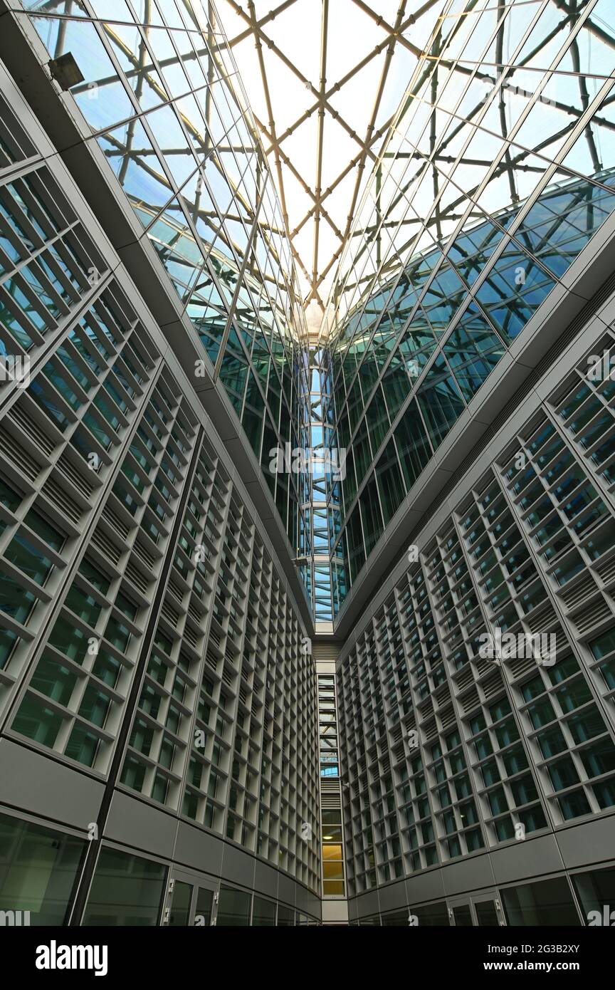 Detail der Region Lombardei Regierung Wolkenkratzer Mailand Italien Stockfoto