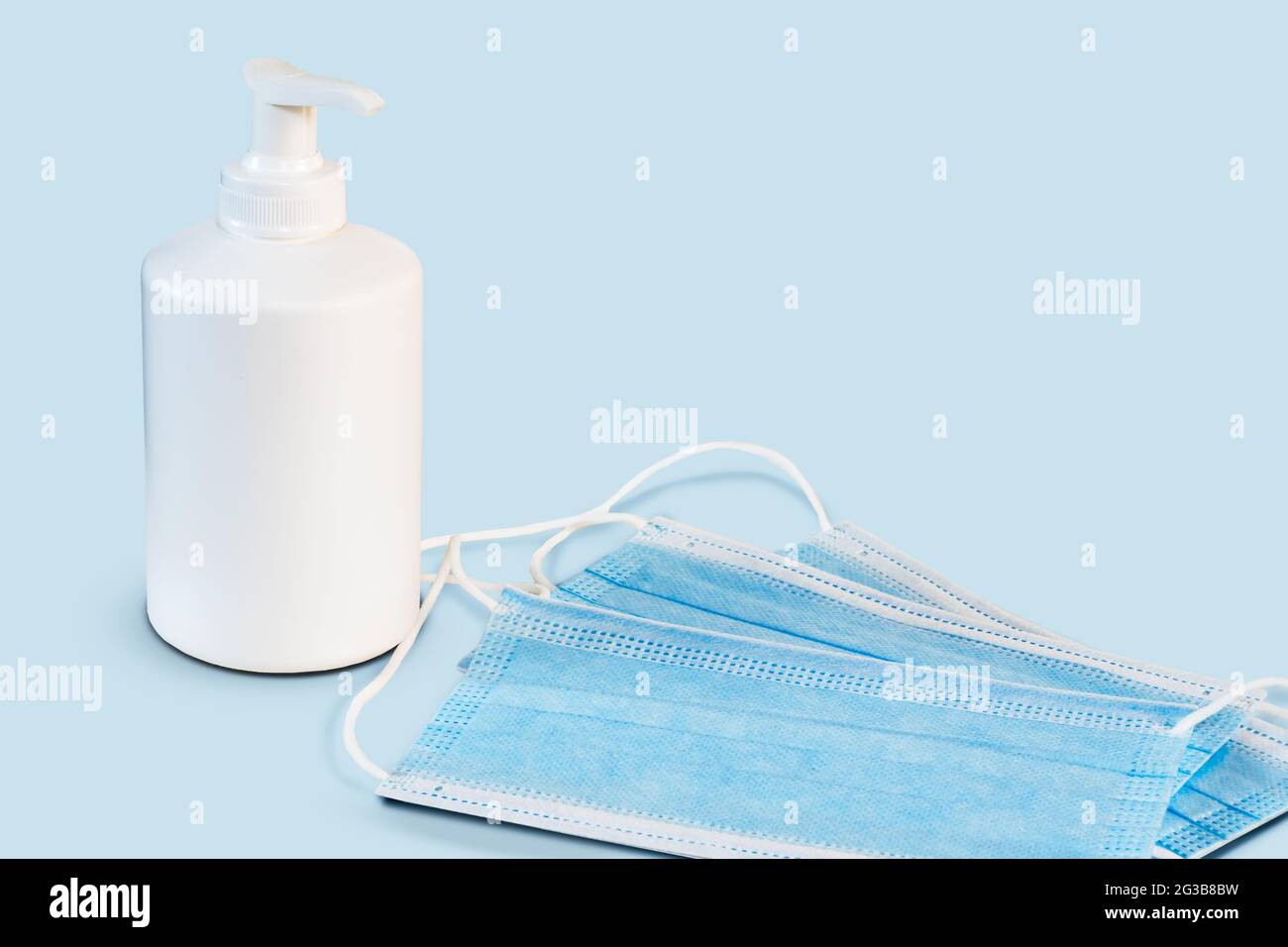 Virenschutz- und Präventionskonzept. Stockfoto