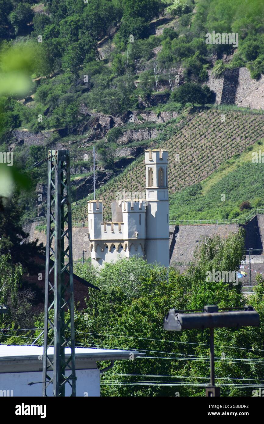 Der Mäuseturm Von Bingen Sage Text Binger mäuseturm -Fotos und -Bildmaterial in hoher Auflösung – Alamy
