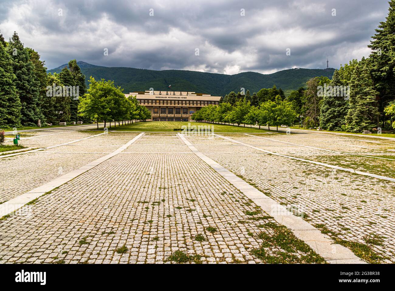 Nationales Historisches Museum in Sofia, Bulgarien Stockfoto