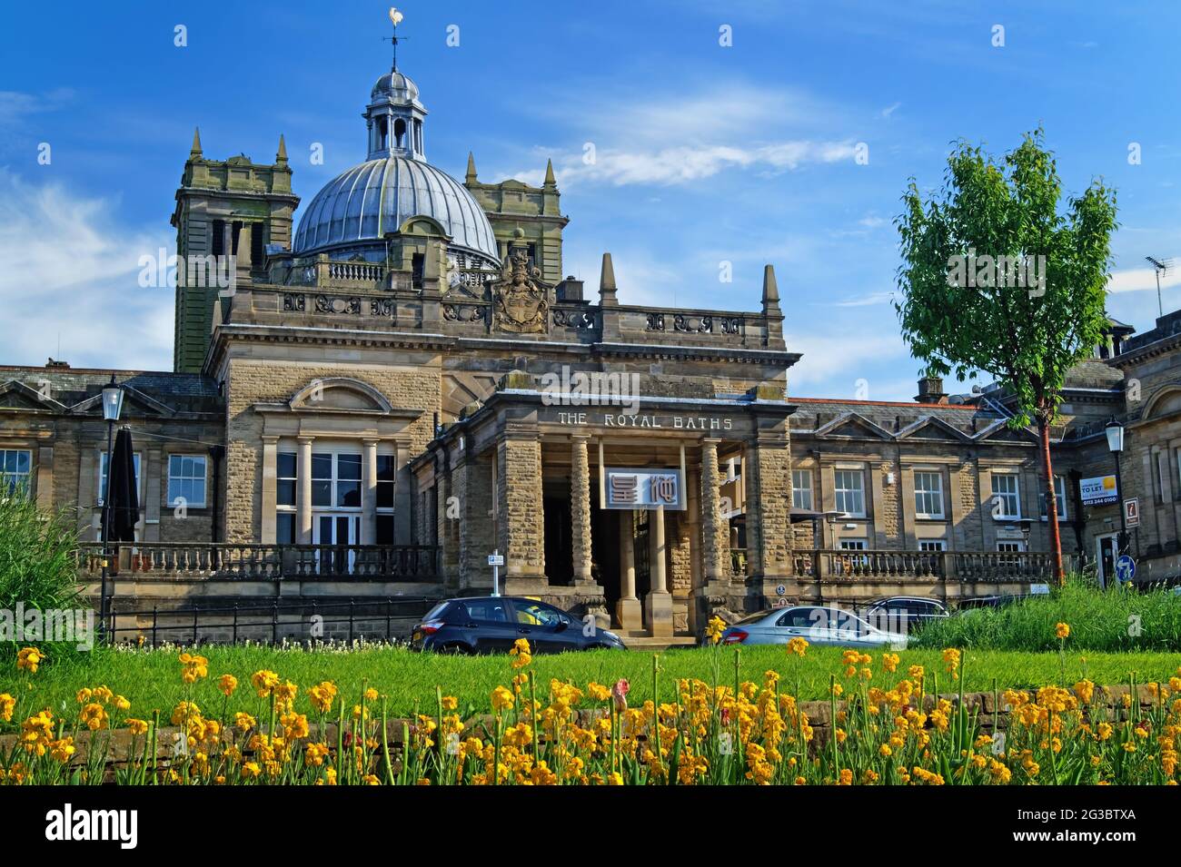 Großbritannien, North Yorkshire, Harrogate, Royal Baths Stockfoto