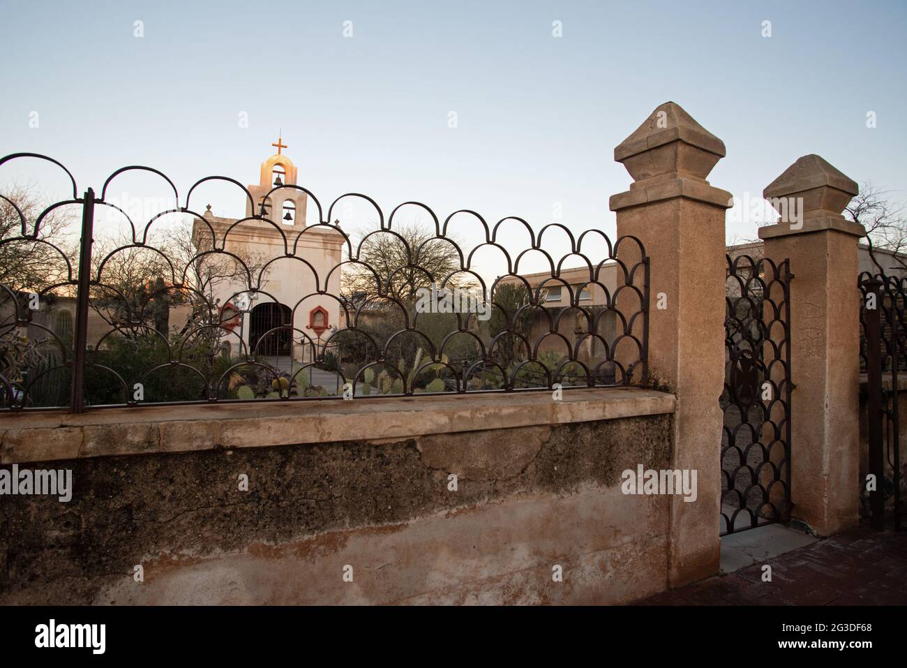 San Xavier Mission Stockfoto