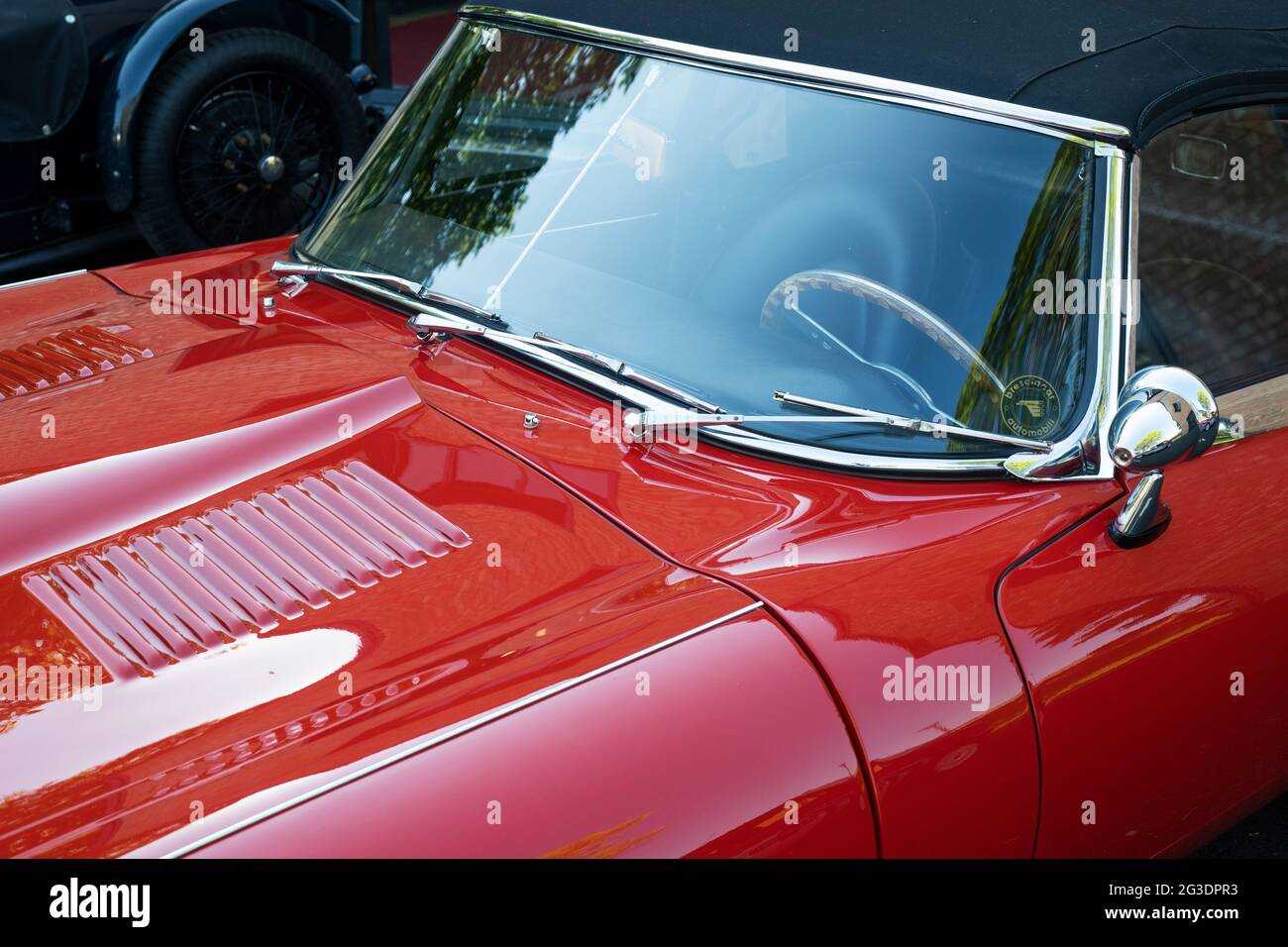 Jaguar Typ 1962 E. VEREINIGTES KÖNIGREICH Stockfoto