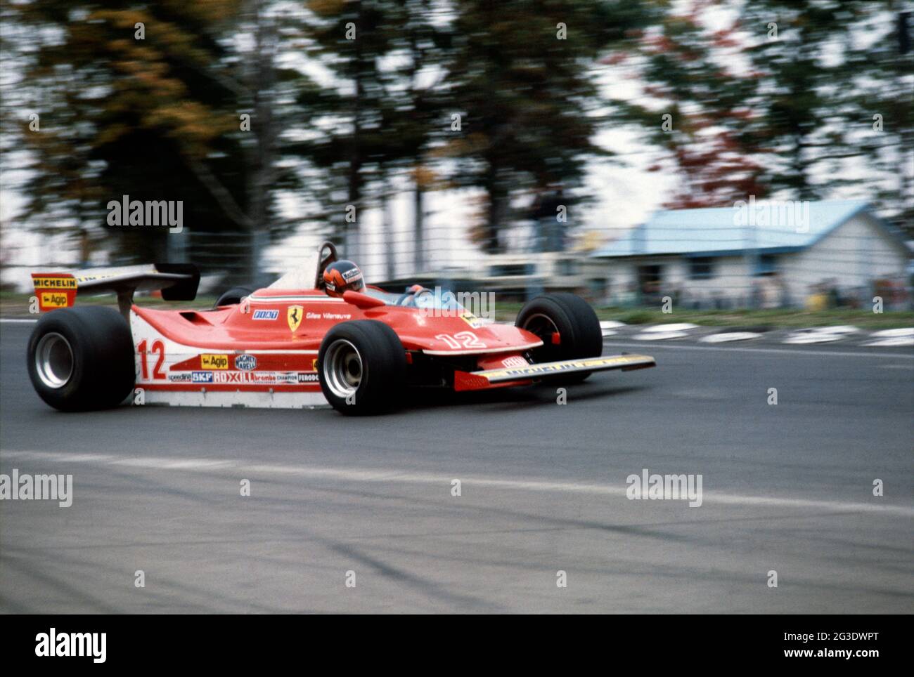 Gilles Villeneuve. Großen Preis der USA 1979 Stockfoto