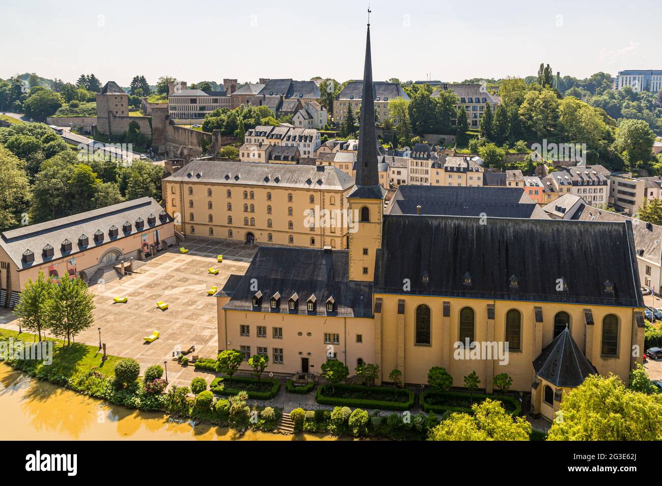 Casemates du Bock in Luxemburg Stockfoto