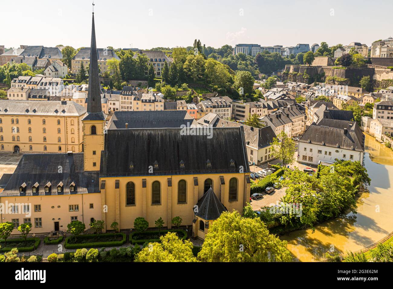 Casemates du Bock in Luxemburg Stockfoto