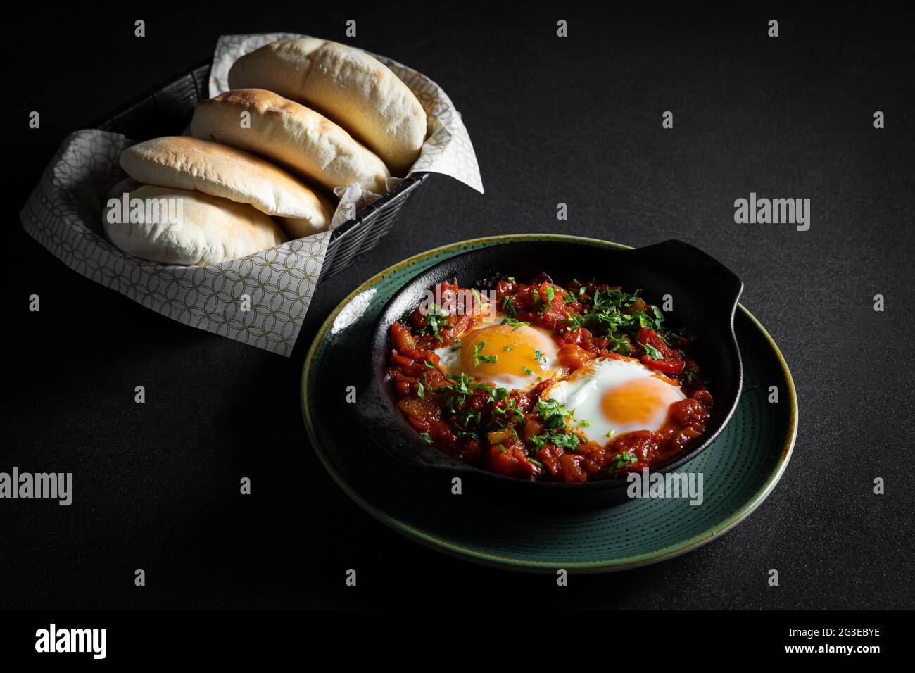 Bilder von Pita Brot Essen Stockfoto