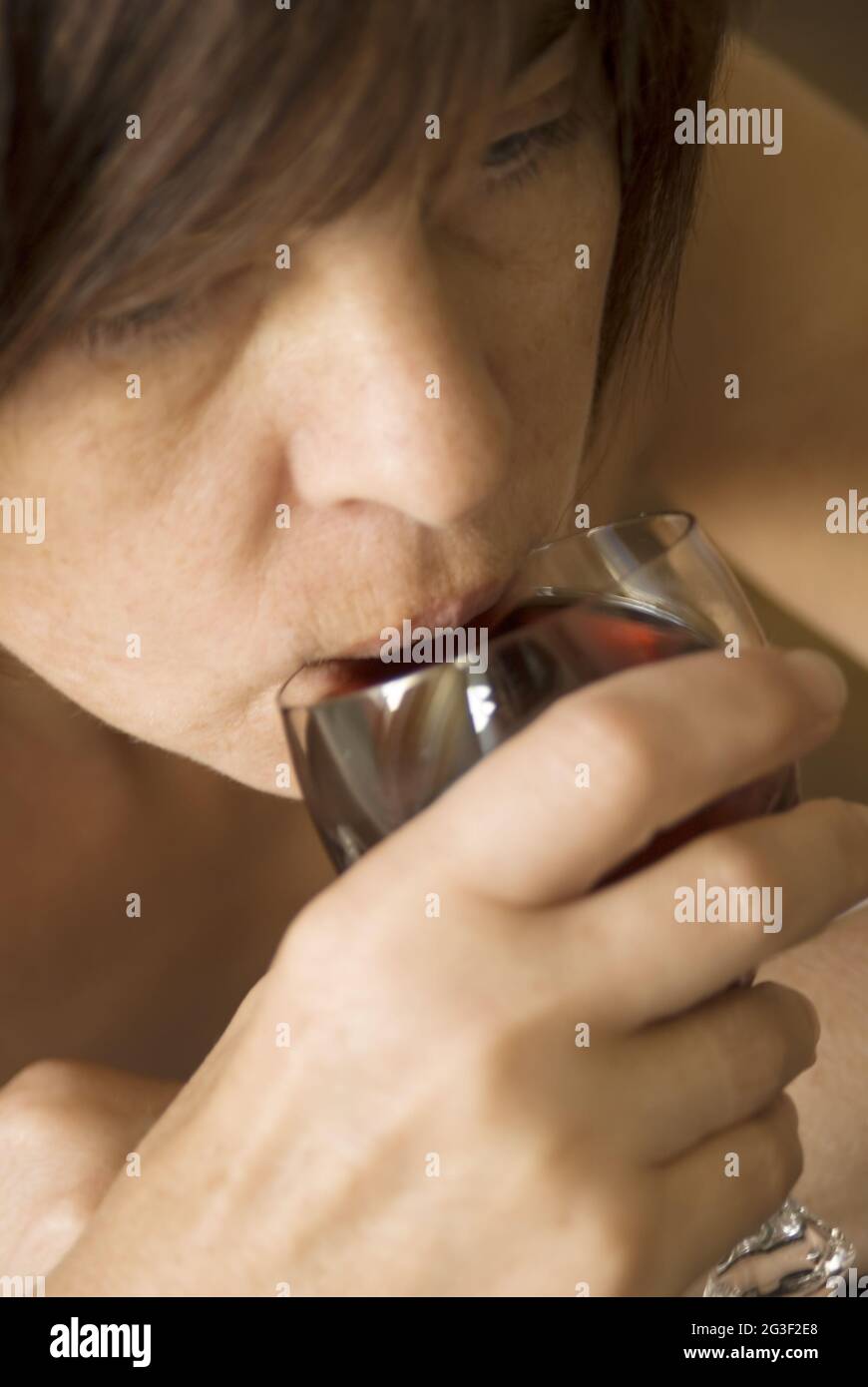 Alkoholkonsum Stockfoto