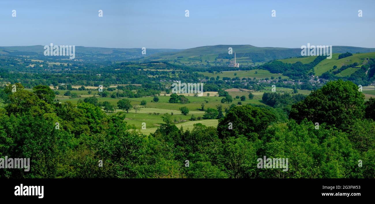 Malerische Aussicht auf die Cotswolds, England Stockfoto