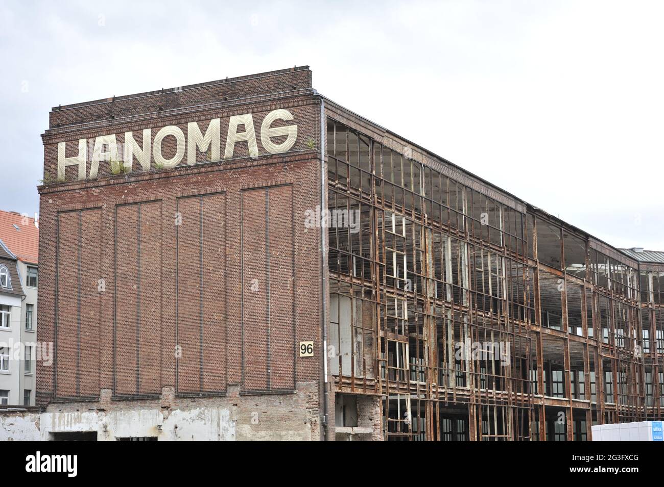 Hanomag in Hannover Stockfoto
