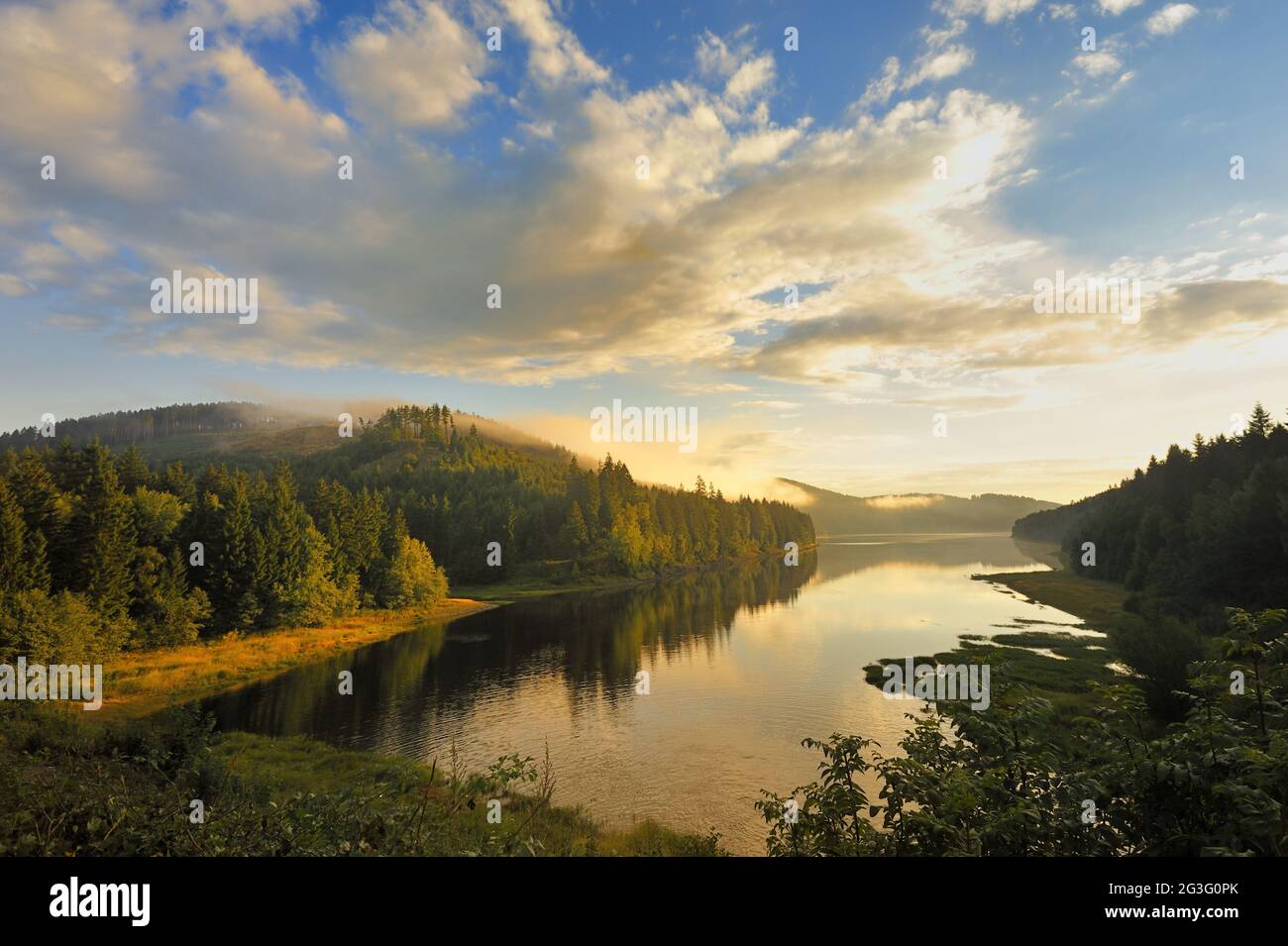 SÃ¶sestausee Stockfoto