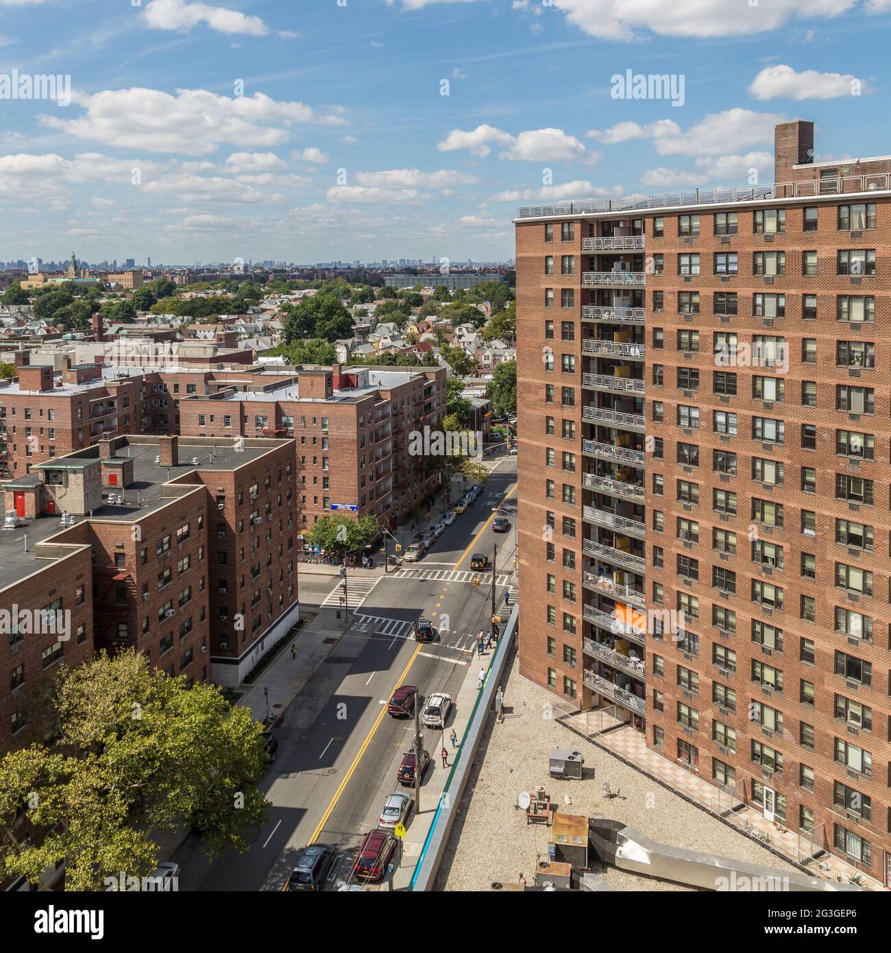 Rego Park, Queens Stockfoto