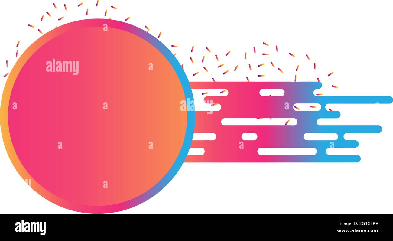 Leuchtendes Gradient-Vektor-Symbol für den Verkauf im Geschäft. Stock Vektor