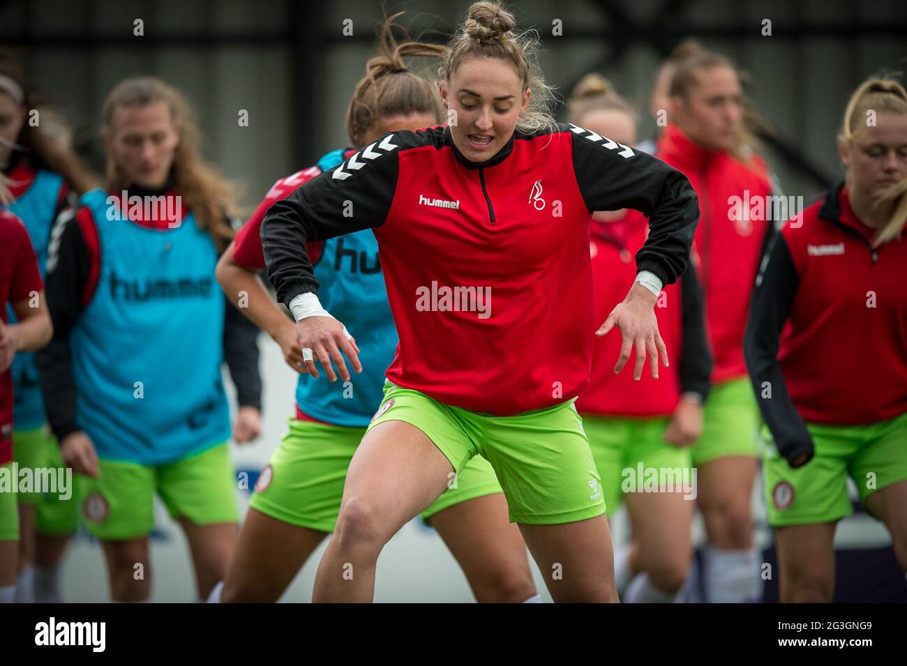 Solihull, England 28. März 2021. Barclays FA Women's Super League-Spiel zwischen Birmingham City Women und Bristol City Women. Stockfoto