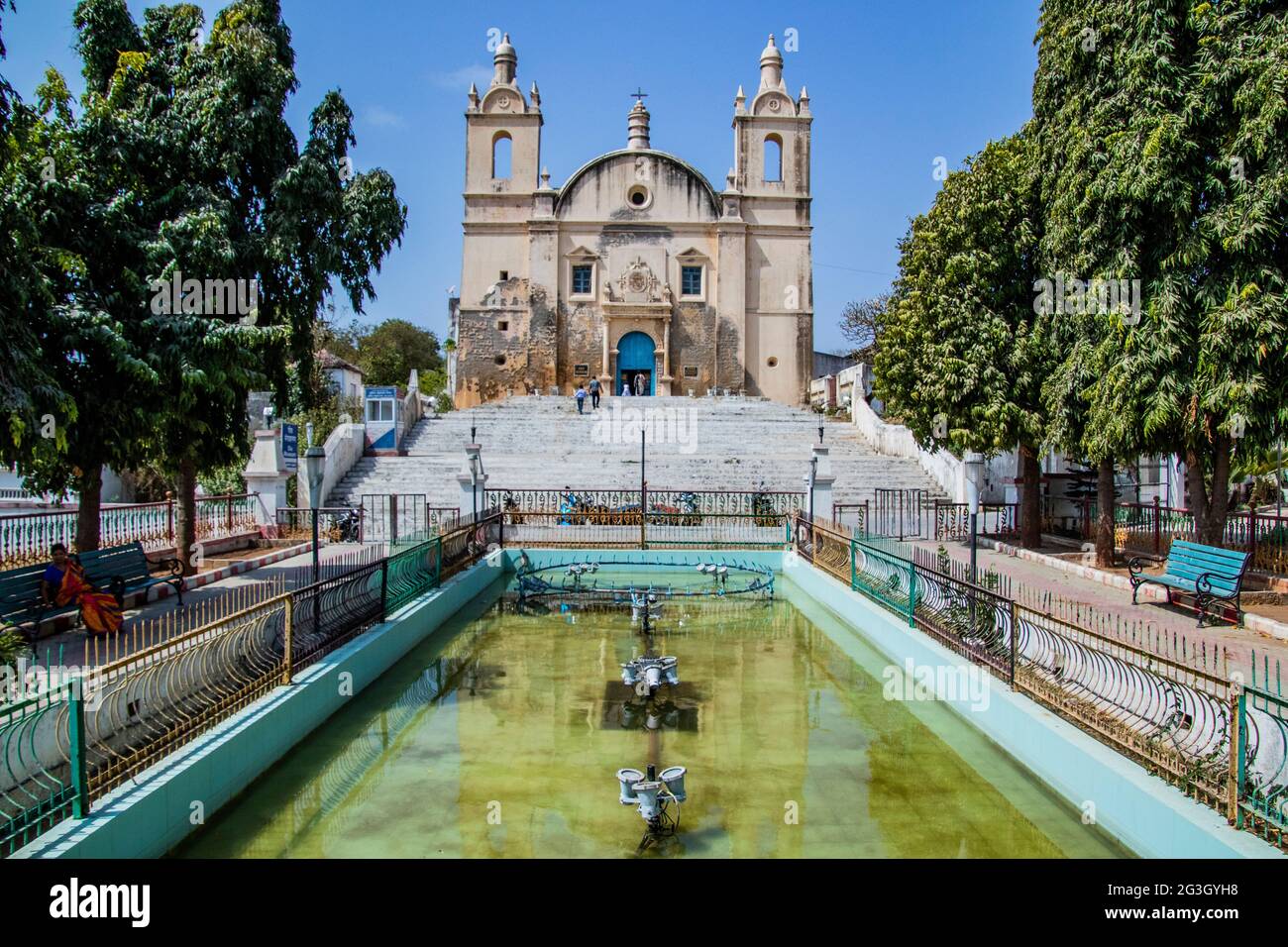 Diu Museum, in der Nähe der Kirche von Diu Stockfoto