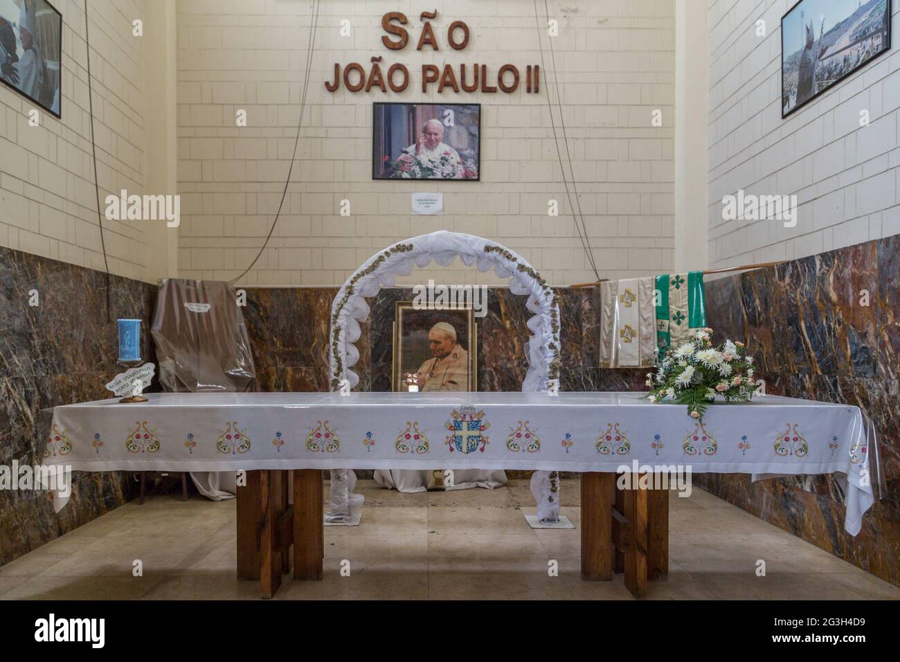 Kathedrale unserer lieben Frau von der Unbefleckten Empfängnis, Maputo Stockfoto