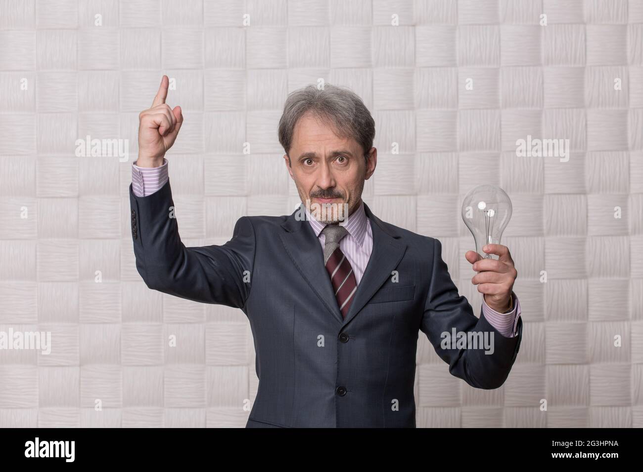 Reife Geschäftsmann Stockfoto