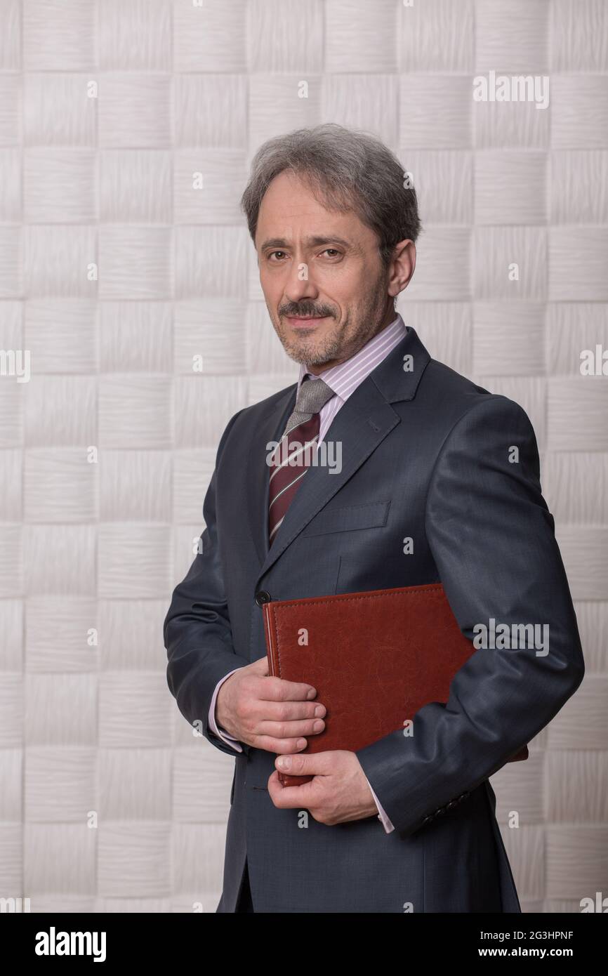 Reife Geschäftsmann Stockfoto