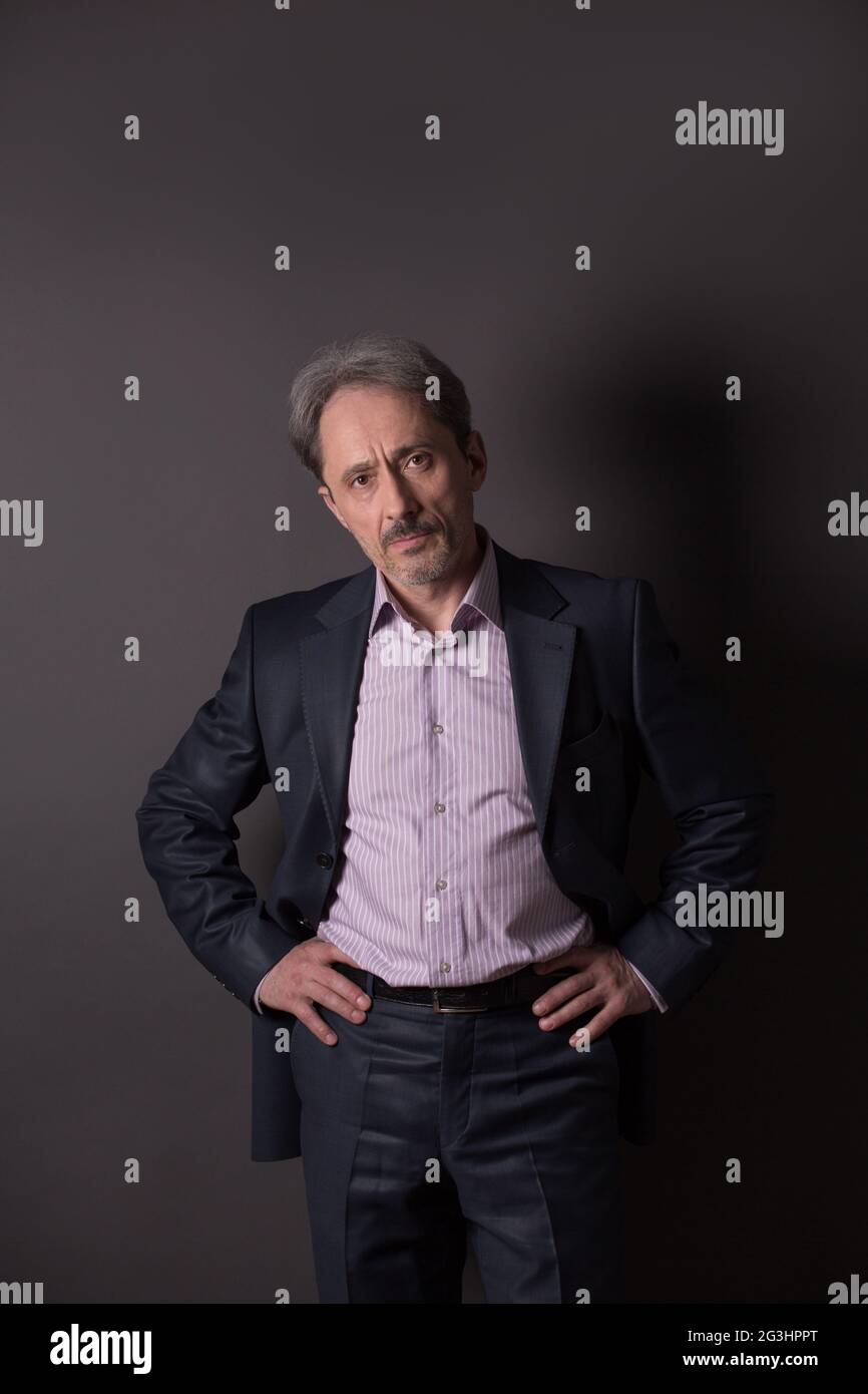 Reife Geschäftsmann Stockfoto