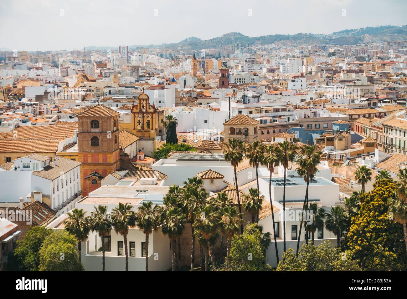 Malaga overview -Fotos und -Bildmaterial in hoher Auflösung – Alamy
