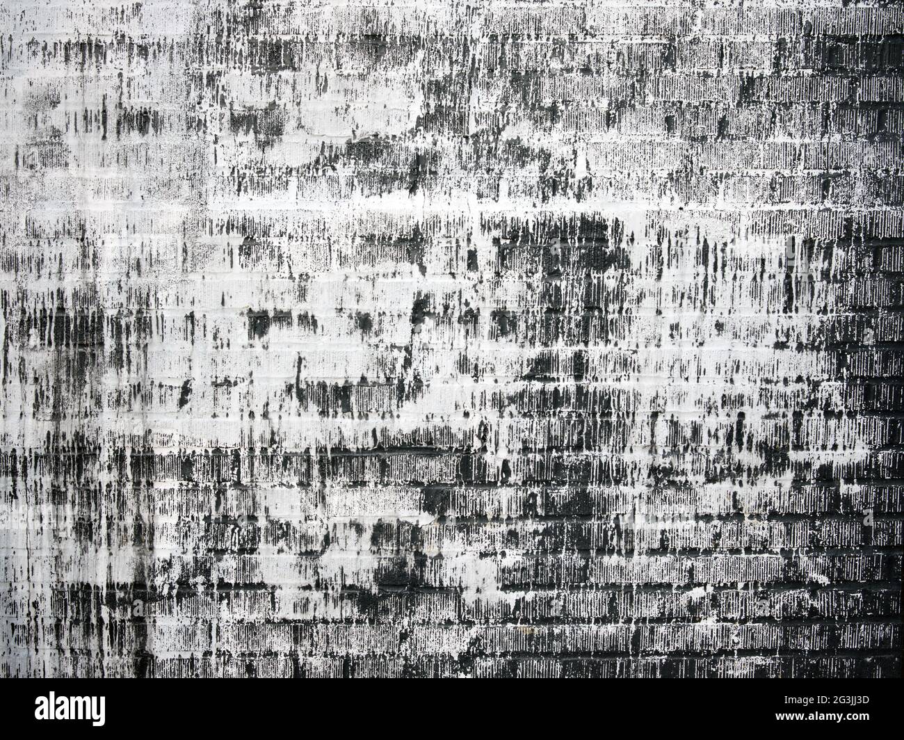 Schwarz-weiße Strukturwand Stockfoto