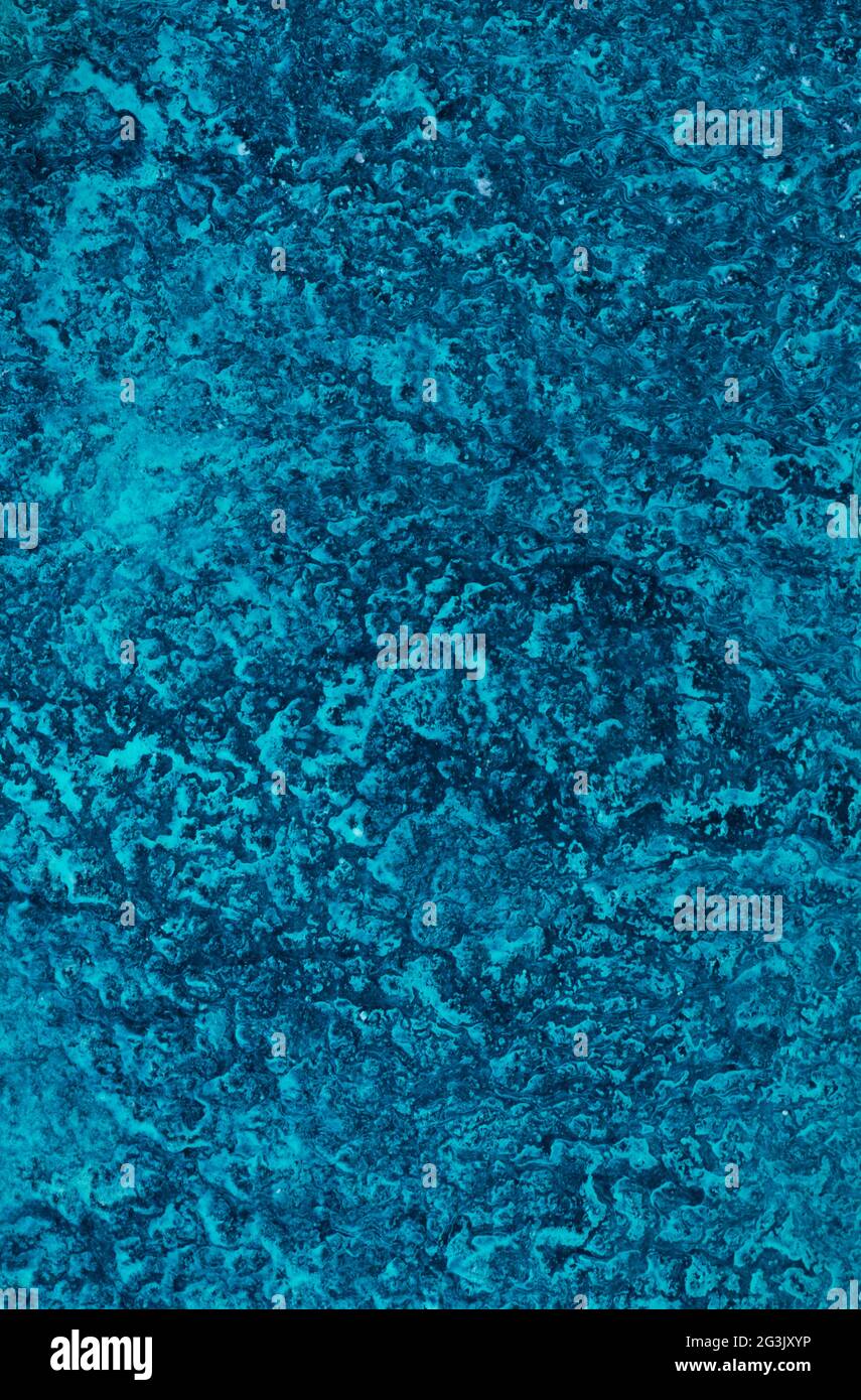 Hintergrund mit blauem und blauem Lack Stockfoto