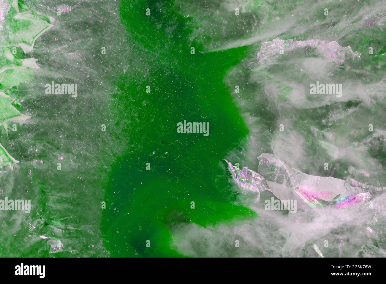 Nahaufnahme eines bunten Steins Stockfoto