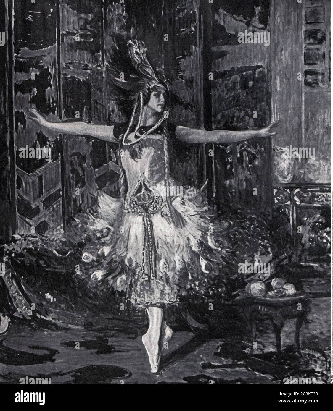Karsavina, Tamara Platonova, 10.3.1885 - 26.5.1978, russische Balletttänzerin, ARTIST'S COPYRIGHT MUSS NICHT FREIGEGEBEN WERDEN Stockfoto