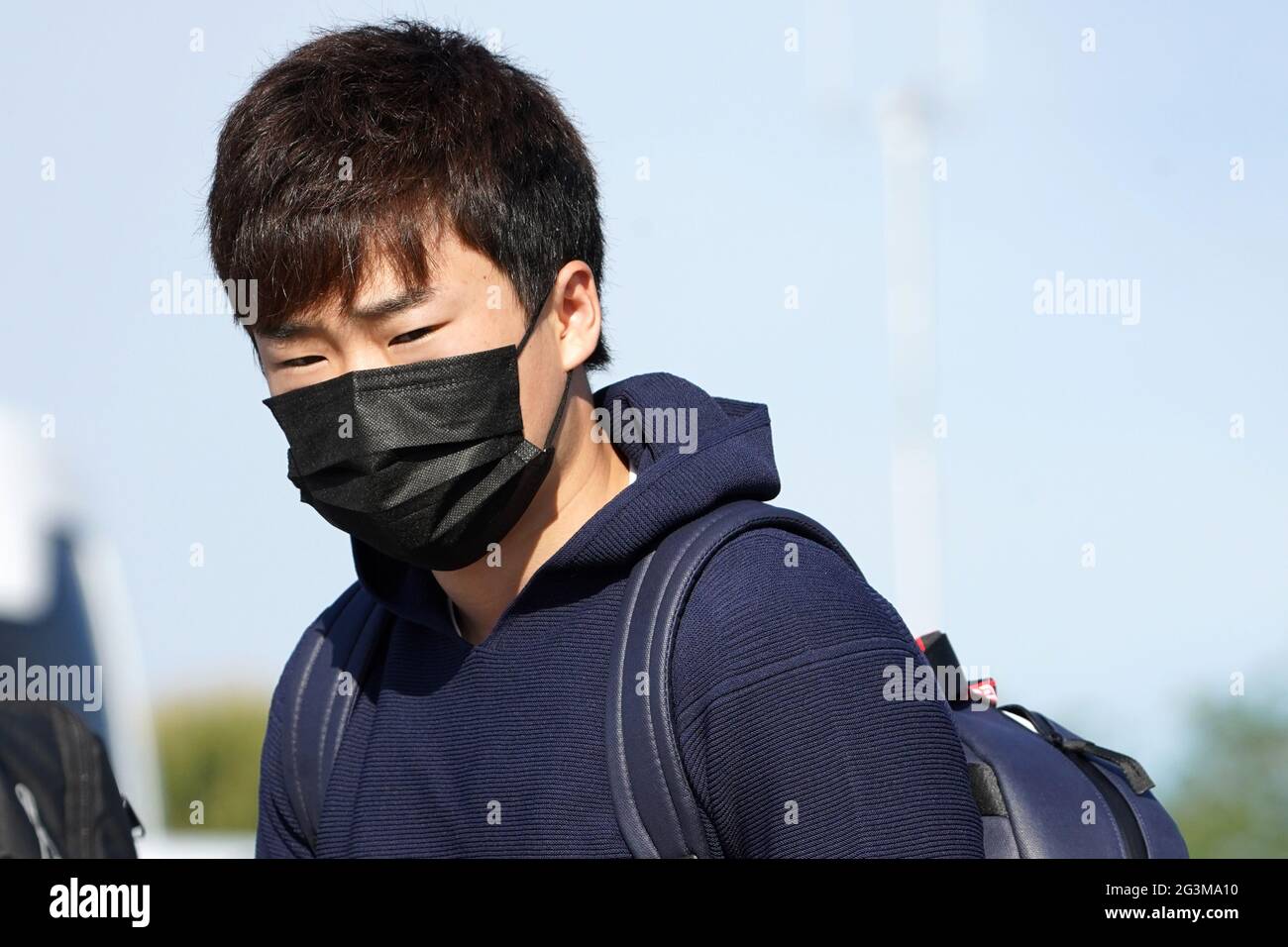 Formel 1 Aramco Grand Prix De Espana 2021. Yuki Tsunoda von Alpha Tauri Stockfoto