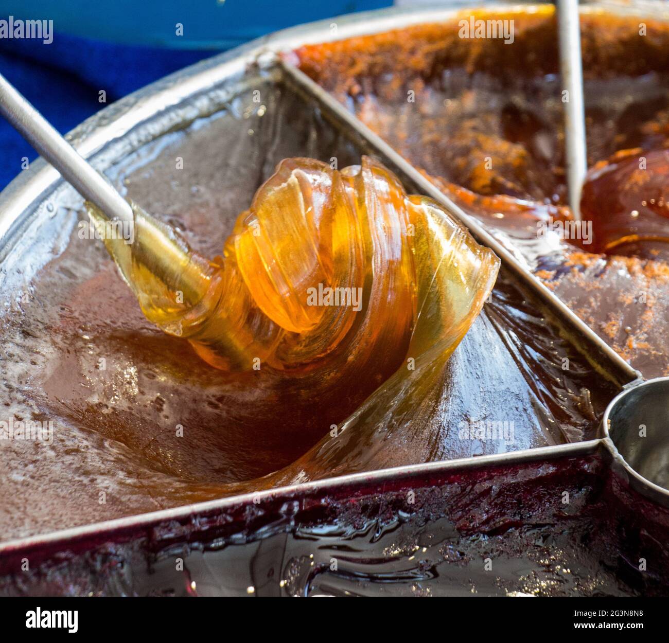 Türkische Ottoman handgemachte Stick Candy Stockfoto