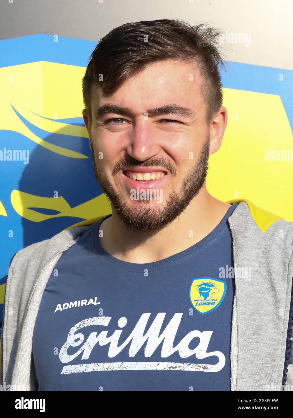 Jannick Kohlbacher (Rhein-Neckar LÃ¶wen) DKB Handball Bundesliga Saison 2018/2019 Stockfoto