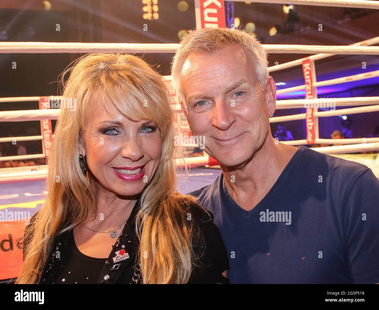 Sängerin Petra Zieger und Sänger Dirk Michaelis Stockfoto