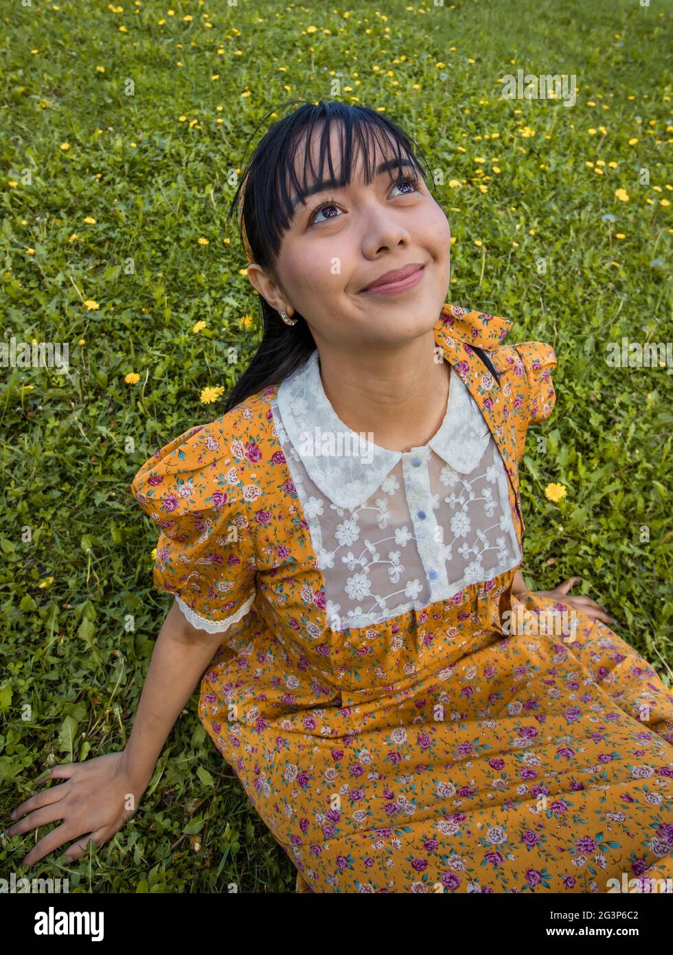 Verbreiten Sie Glück Stockfoto