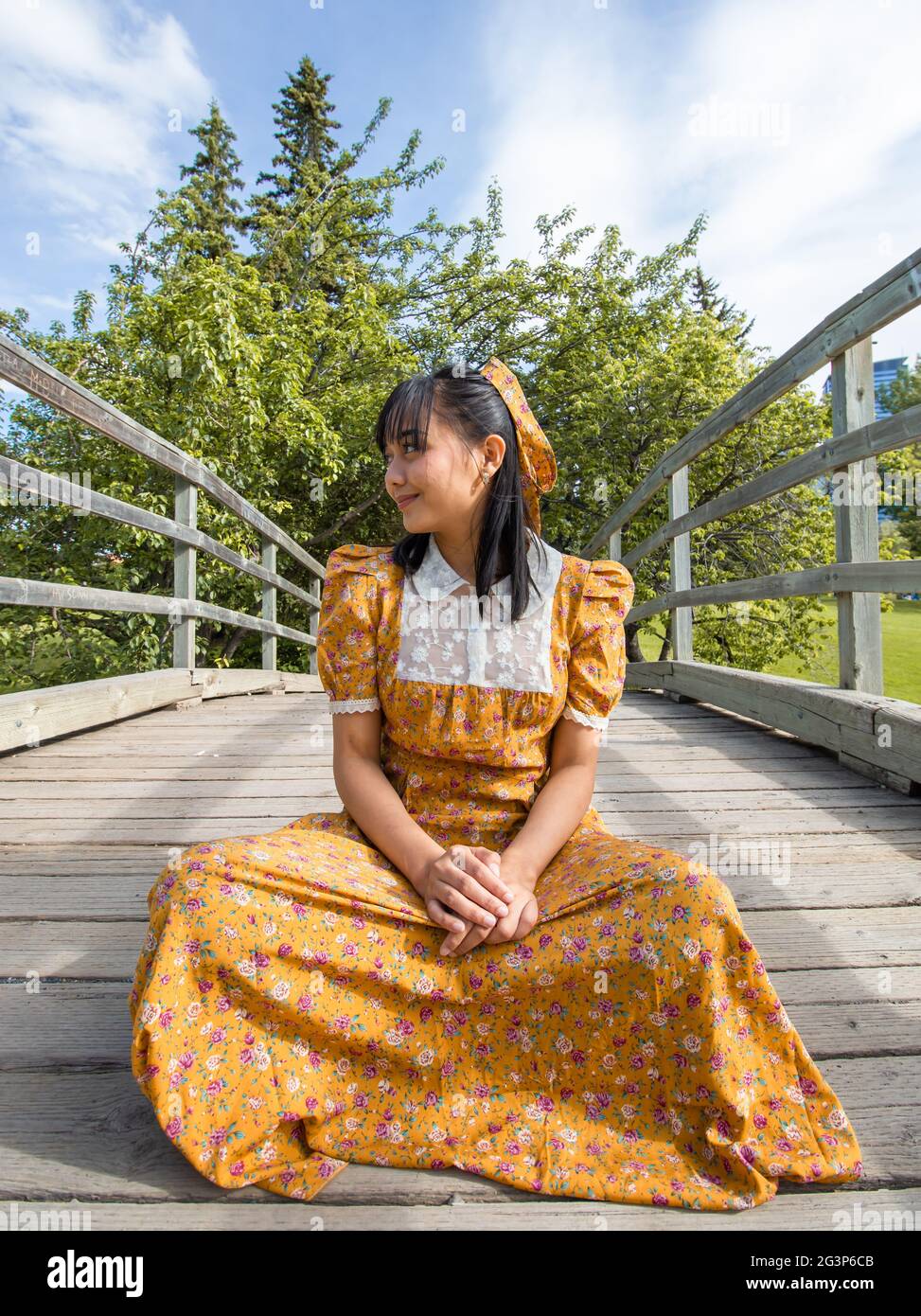 Verbreiten Sie Glück Stockfoto