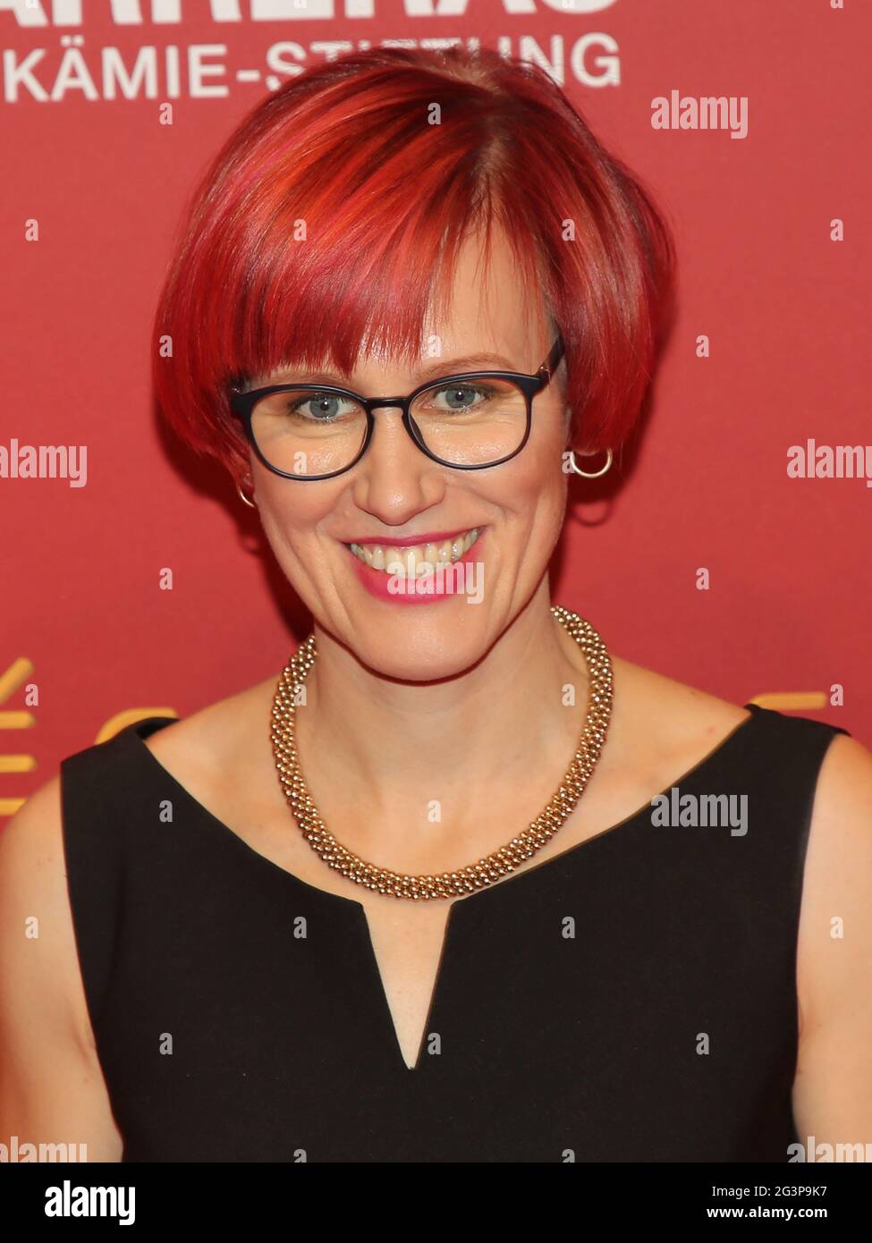 Der ehemalige deutsche Biathlet Kati Wilhelm bei der 25. Jose Carreras Gala am 12. Dezember 2019 in Leipzig Stockfoto