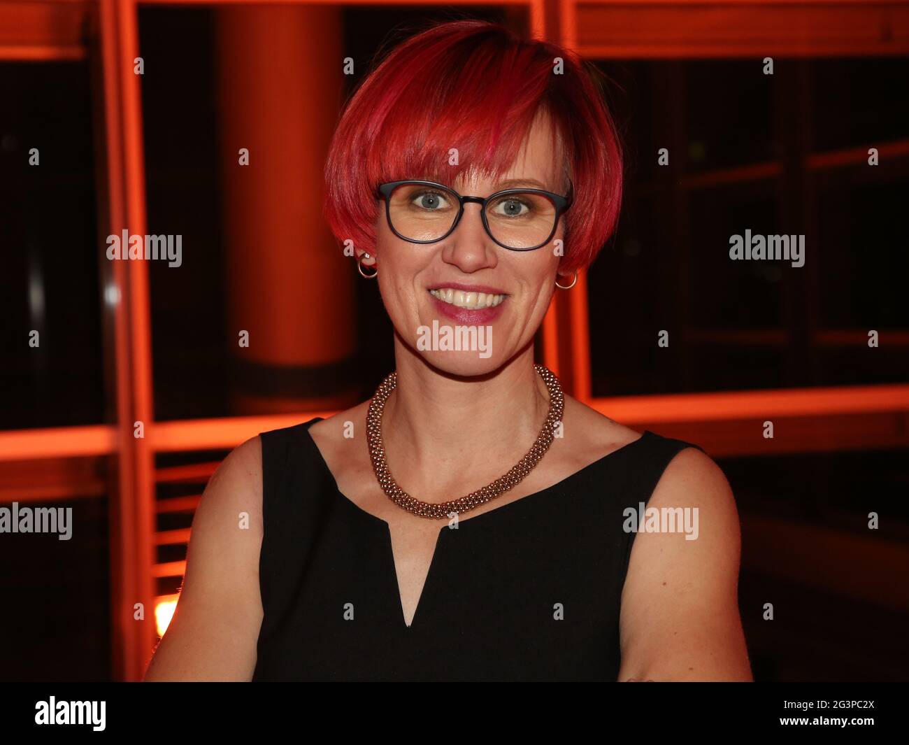 Der ehemalige deutsche Biathlet Kati Wilhelm bei der 25. Jose Carreras Gala am 12. Dezember 2019 in Leipzig Stockfoto