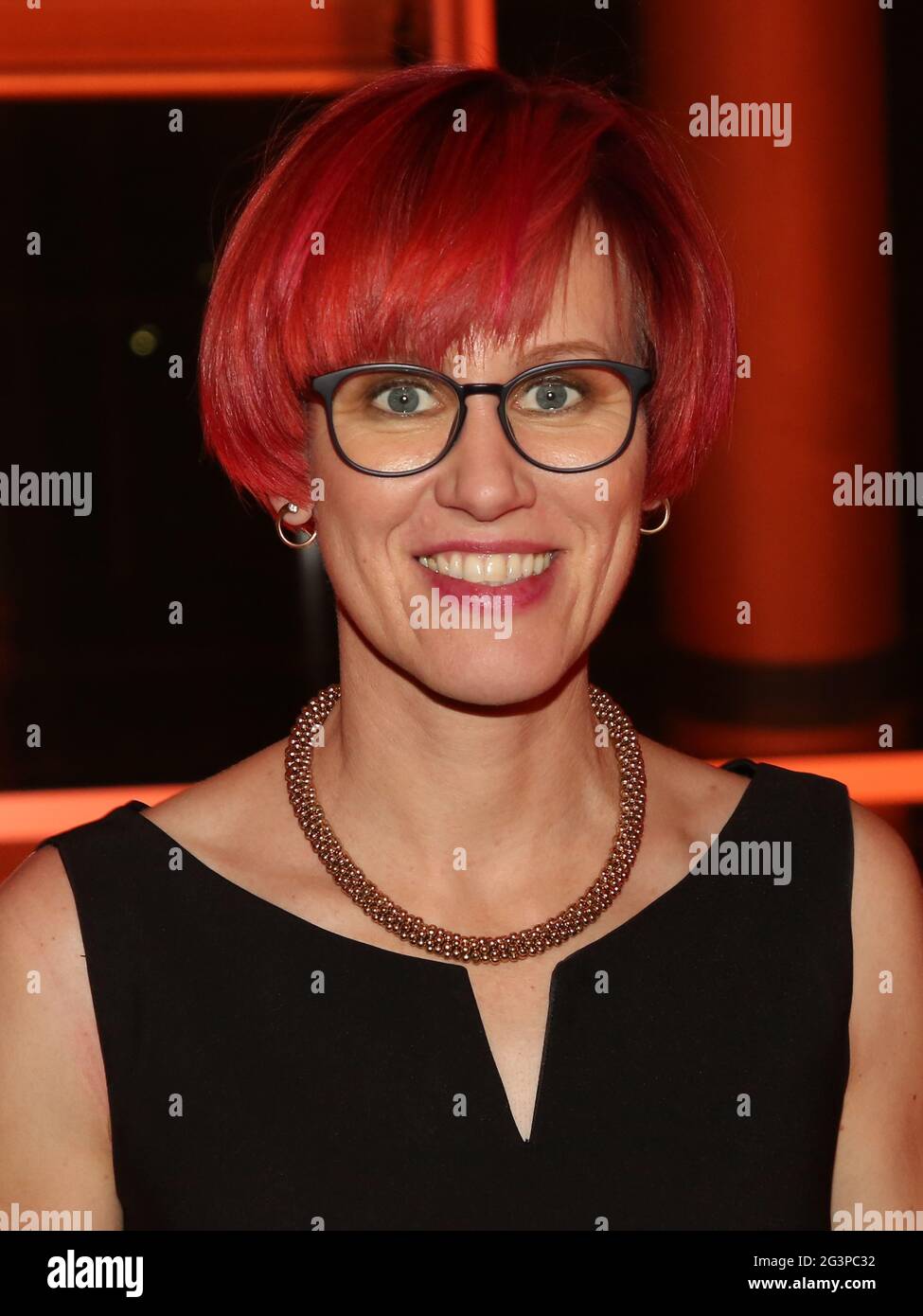 Der ehemalige deutsche Biathlet Kati Wilhelm bei der 25. Jose Carreras Gala am 12. Dezember 2019 in Leipzig Stockfoto